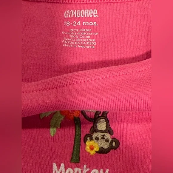 Gymboree 2012 'Silly Monkey Tank Top 18-24 months - Picture 4 of 5